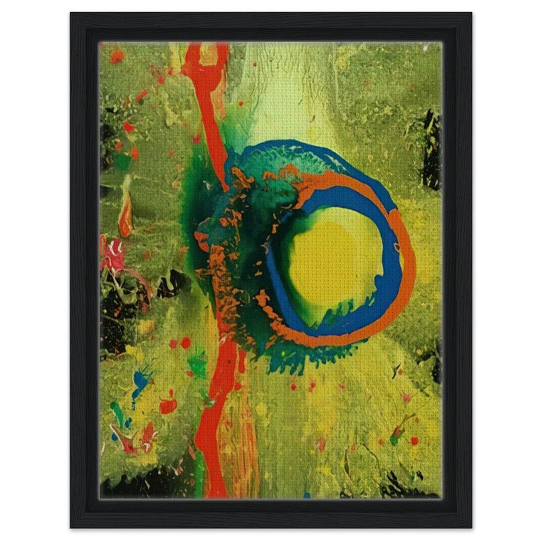 John Hoyland  Survivor Man 170808  2008 Framed Canvas