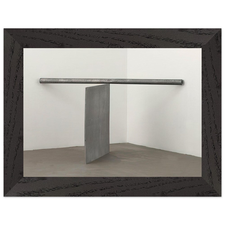 Richard Serra EQUAL CORNER PROP PIECE 1970 Premium Framed Art Print Poster