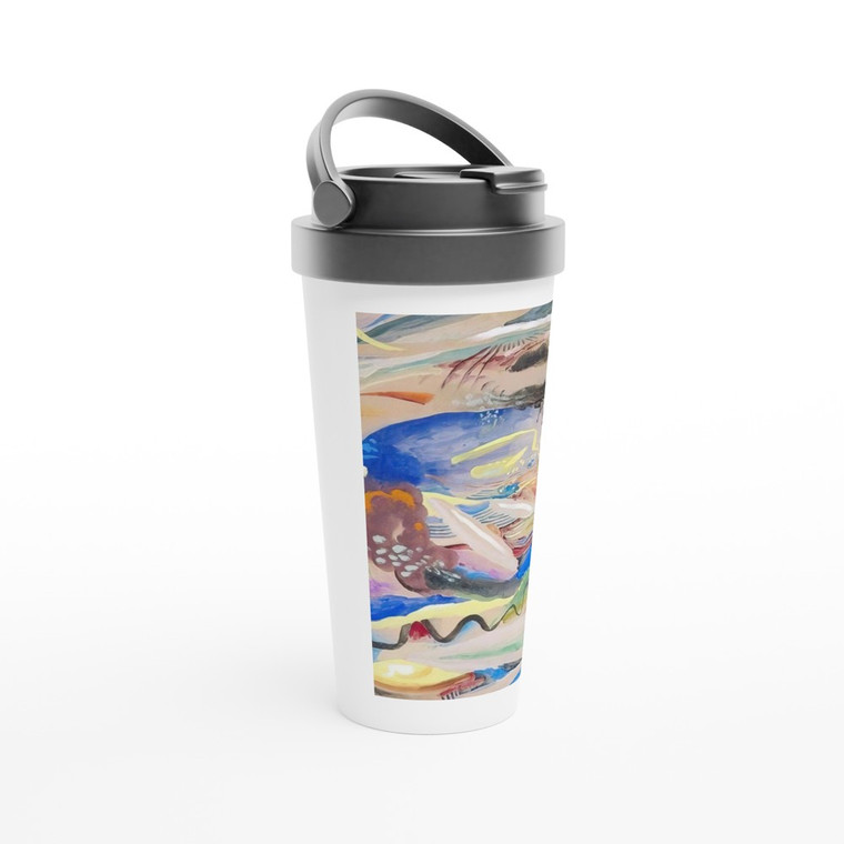 Rudolf Bauer - SINFONIE XIII 1913 Travel Mug