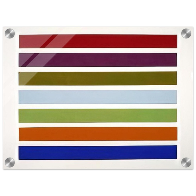 Gene Davis  Wall Stripes No 3  1962 Acrylic Print