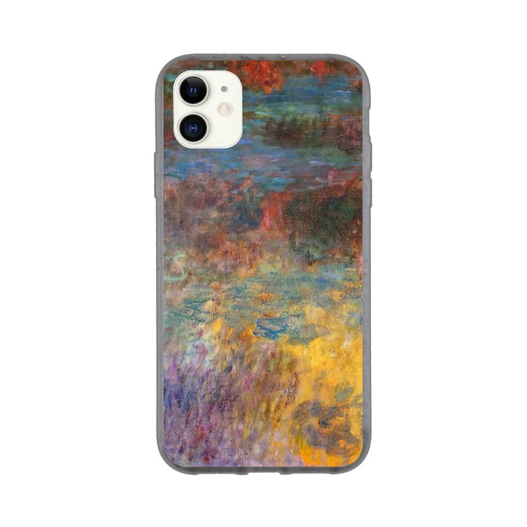 claude monet - Water Lily Pond Evening left panel Bio case