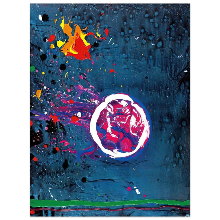 John Hoyland  Vincents Moon  11707  2007 Aluminum Print