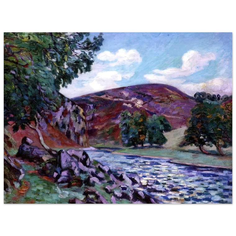 Armand Guillaumin  Paysage a Crozant  1900 Aluminum Print