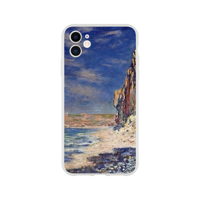 claude monet - Cliff near Fecamp Flexi case