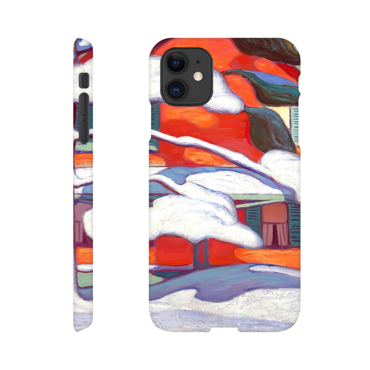 Lawren Harris - Pine Tree and Red House Winter City - 1924 Slim case