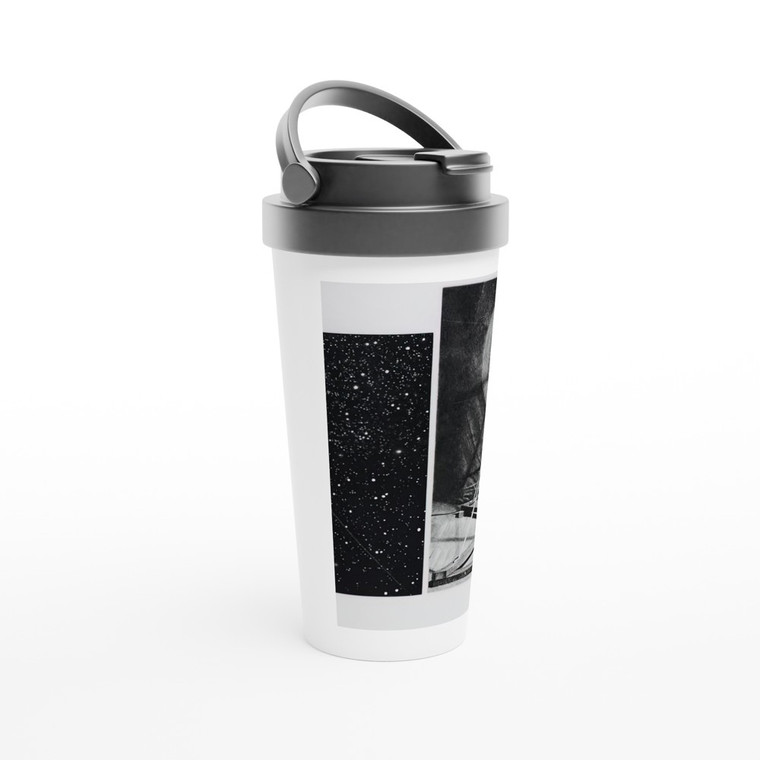 Vija Celmins - CONCENTRIC BEARINGS A 1984 Travel Mug