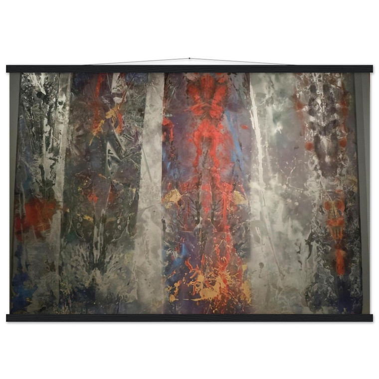Sam Gilliam  Restore Museum-Quality Matte Paper Poster with Hanger
