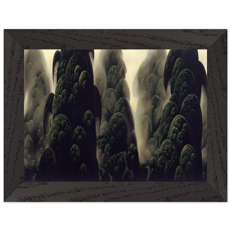 Eyvind Earle  Spirit Grove Premium Wooden Framed Art Print / Poster