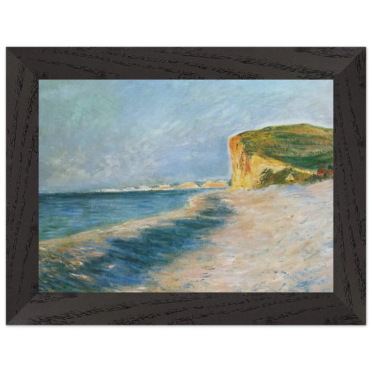 claude monet  Pourville near Dieppe Premium Wooden Framed Art Print / Poster