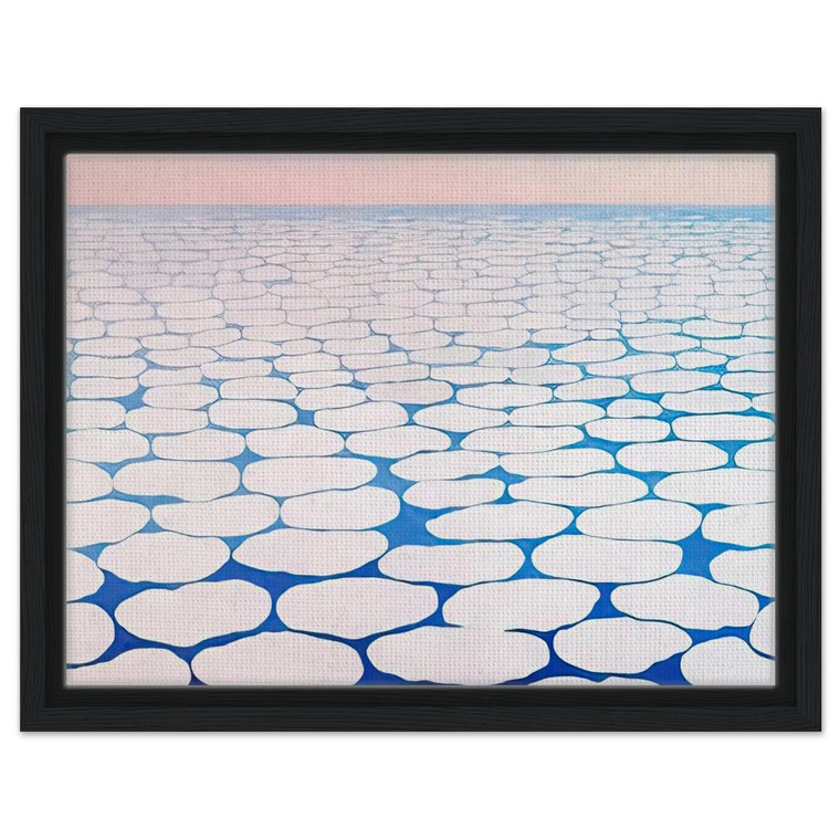 Georgia OKeeffe  Sky above clouds III Framed Canvas