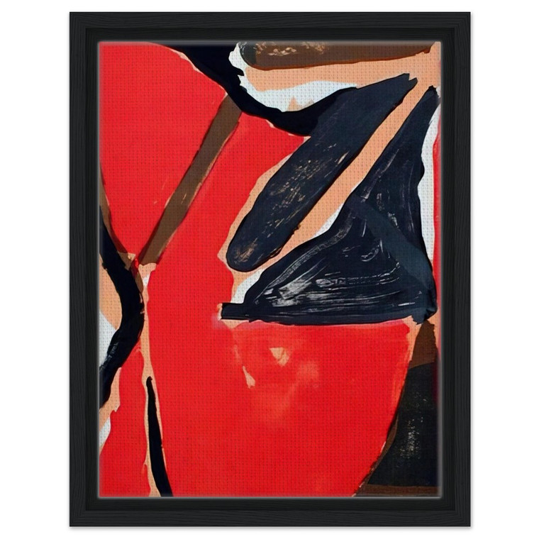 Bram van Velde  LUnique III  1973 Framed Canvas