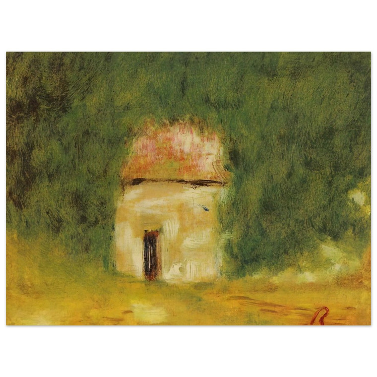 PierreAuguste Renoir  The Little House Wood Print