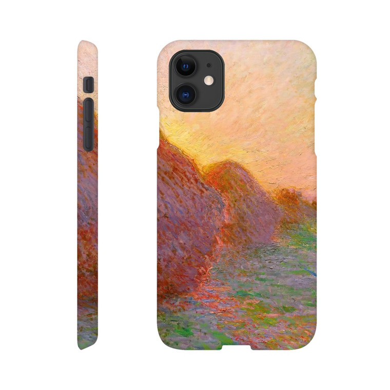 claude monet - Haystacks Slim case