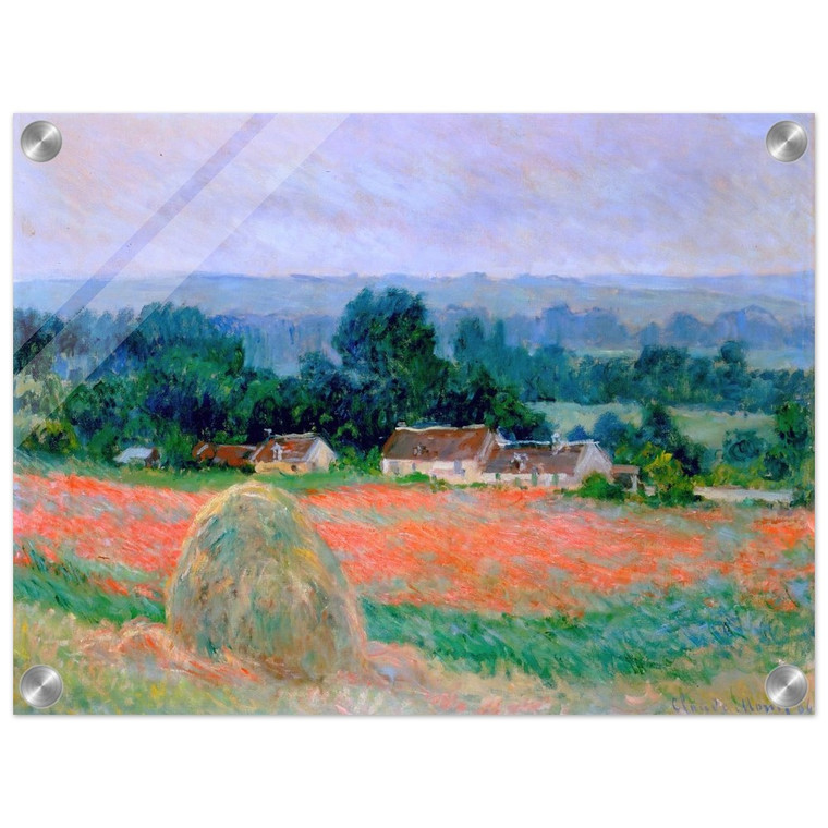 claude monet  Haystack at Giverny Acrylic Print
