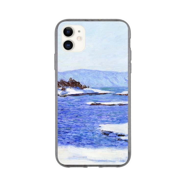 claude monet - The Banks of the Fjord at Christiania Bio case