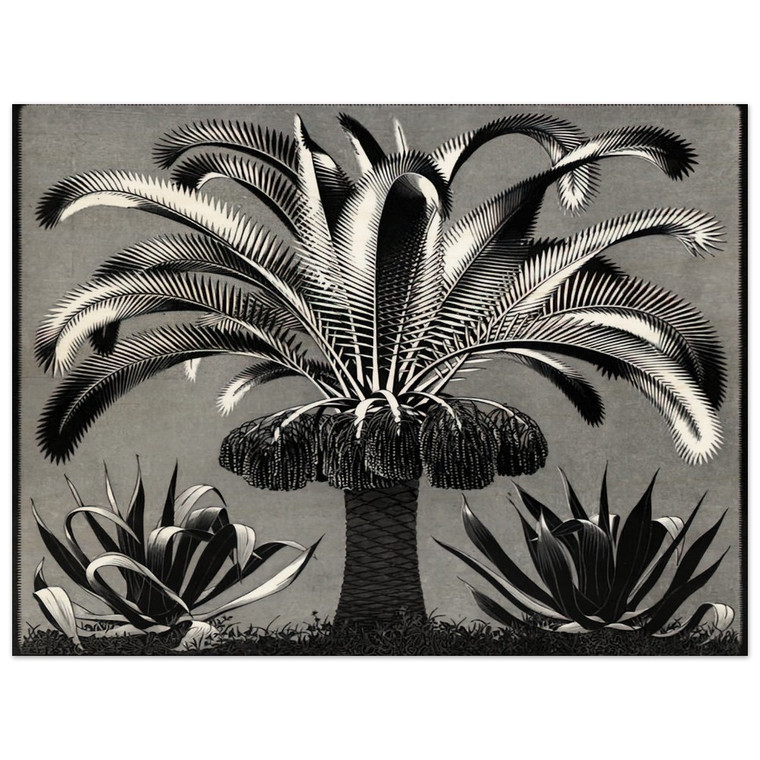 MC Escher  PALM Wood Print