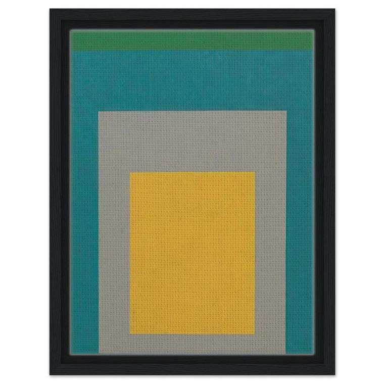 Josef Albers  HOMAGE TO THE SQUARE APPARITION 1959 Framed Canvas