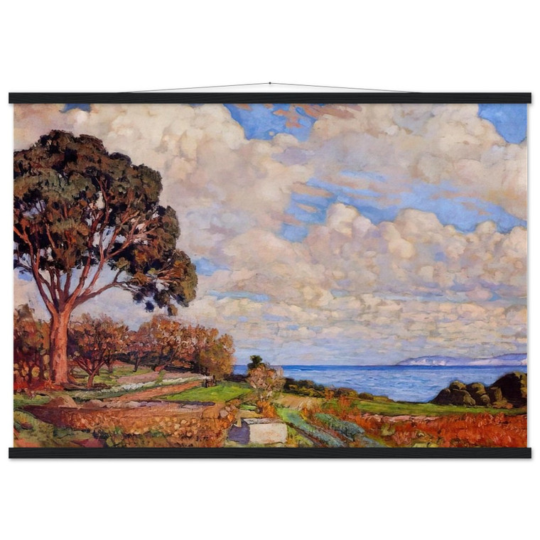 Rysselberghe Tree Sea Museum-Quality Matte Paper Poster with Hanger