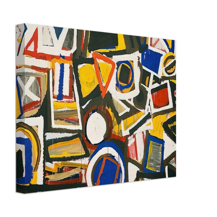 Al Held  Taxi Cab II Canvas