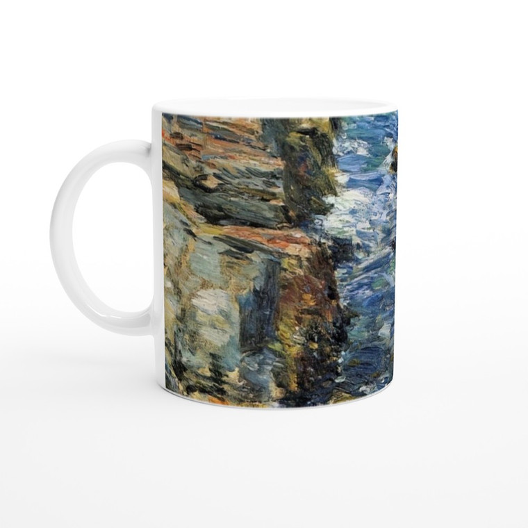 Childe Hassam - The South Gorge Appledore Isles of Shoals Ceramic Mug