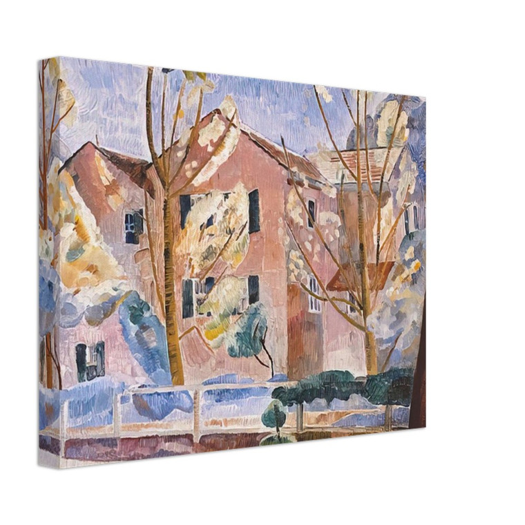 Grace Cossington Smith  House with trees  1935 Canvas