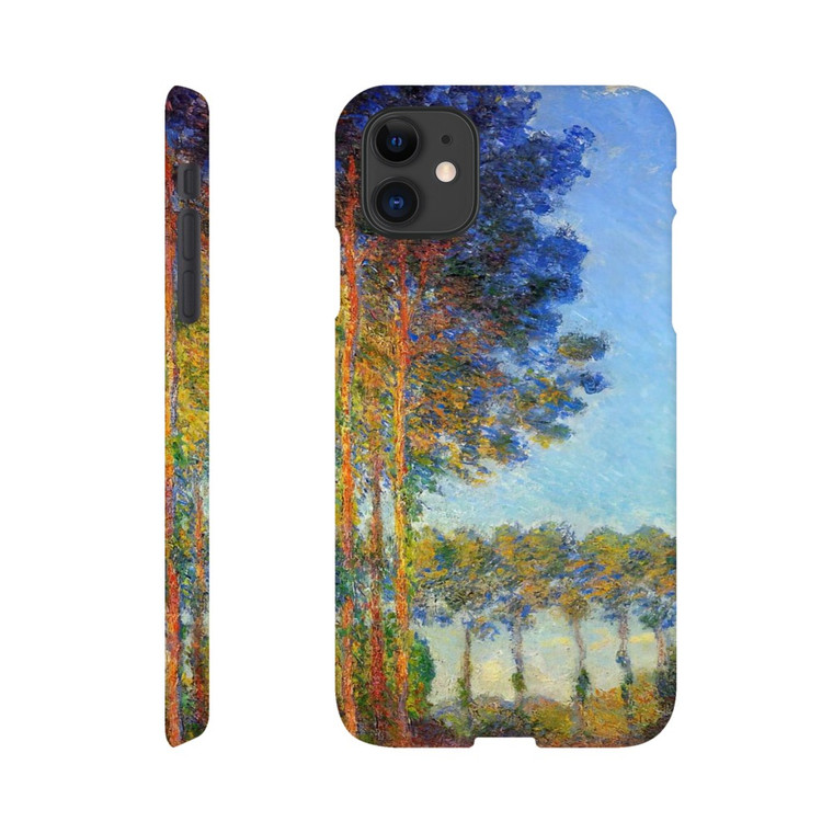 claude monet - Poplars on the River Epte from the Marsh Slim case