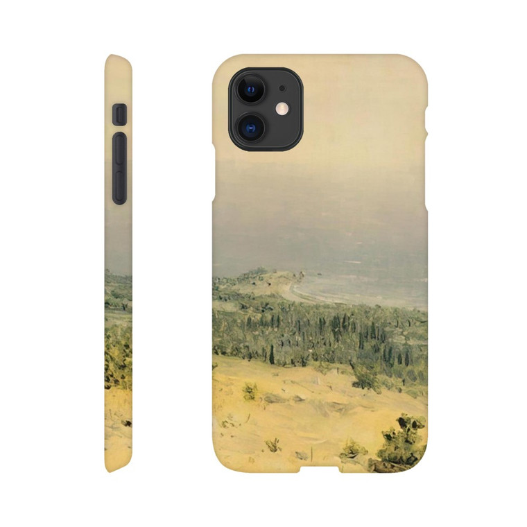 Arkhyp Kuindzhi - View of the beach and sea from the mountains Crimea Slim case