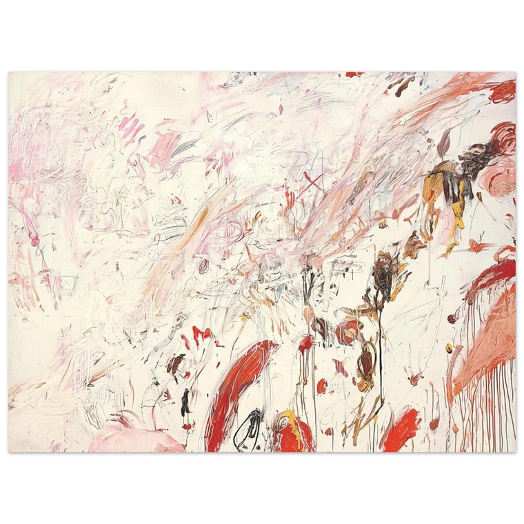 Cy Twombly  Ferragosto III Aluminum Print