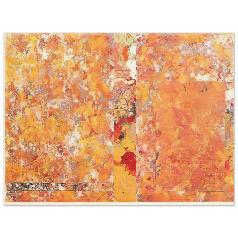 Sam Gilliam  Toward a Red Wood Print