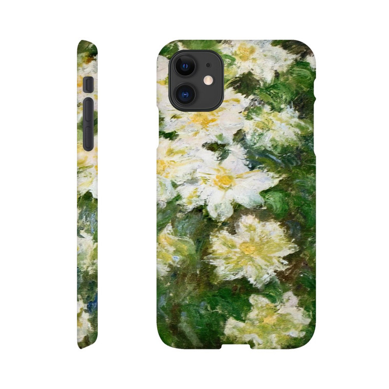 claude monet - White Clematis Slim case