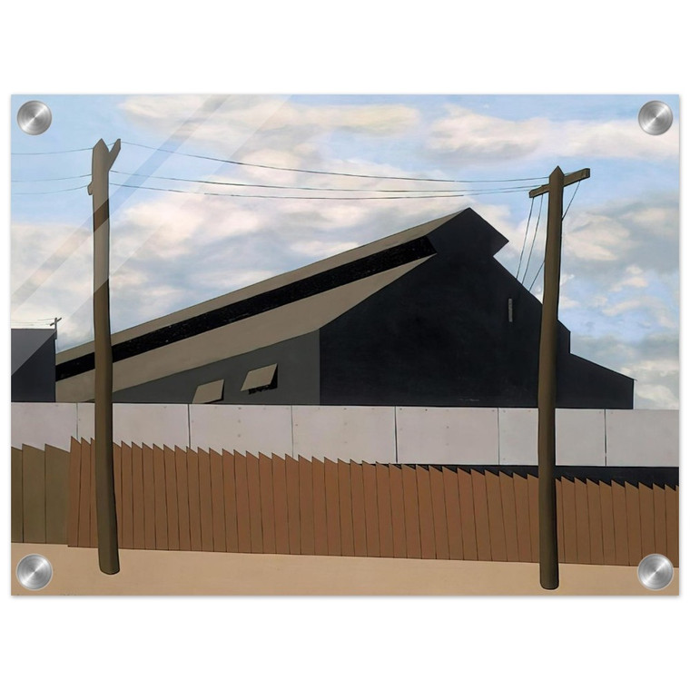 Ralston Crawford  Steel Foundry Coatesville Pa  1937 Acrylic Print