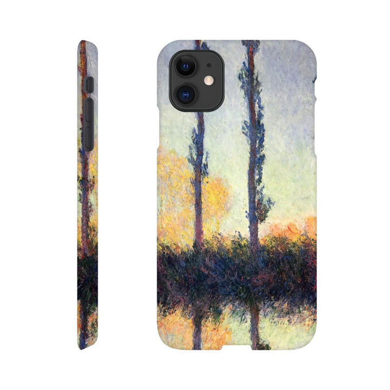 claude monet - Poplars Four Trees Slim case
