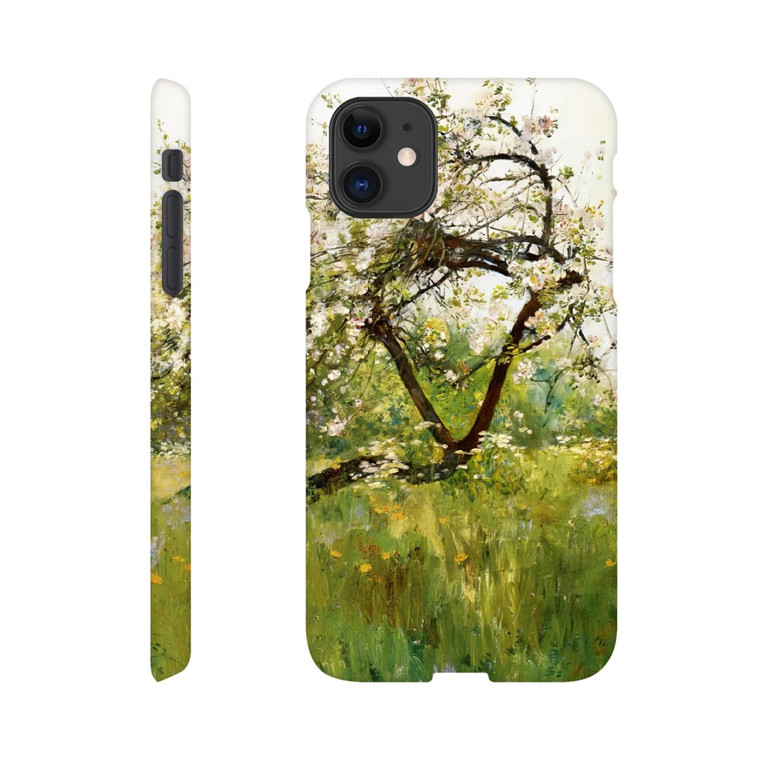 Childe Hassam - Peach Blossoms - Villiers-le-Bel Slim case