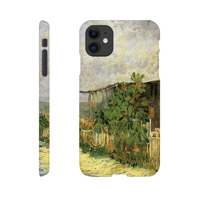 Vincent van Gogh - Montmartre Path with Sunflowers Slim case