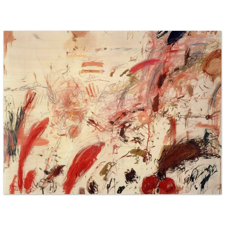 Cy Twombly  Ferragosto IV Wood Print