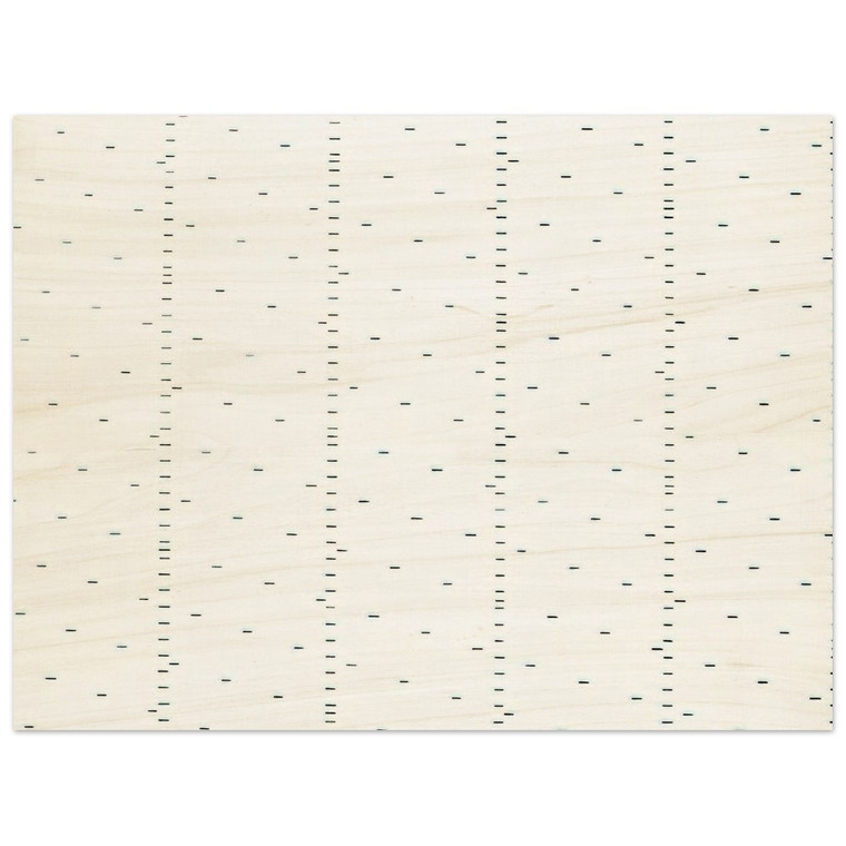 Francois Morellet Every 15cm Every 16cm 1cm Dash, 1974 Wood Print