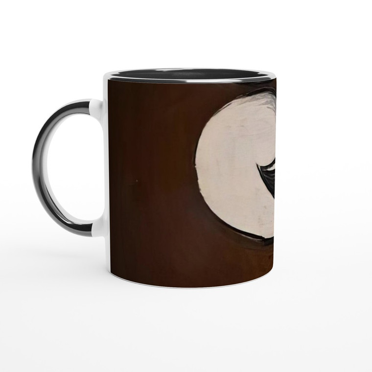 Pablo Picasso - Abstraction Head - 1930 Ceramic Mug with Color Inside