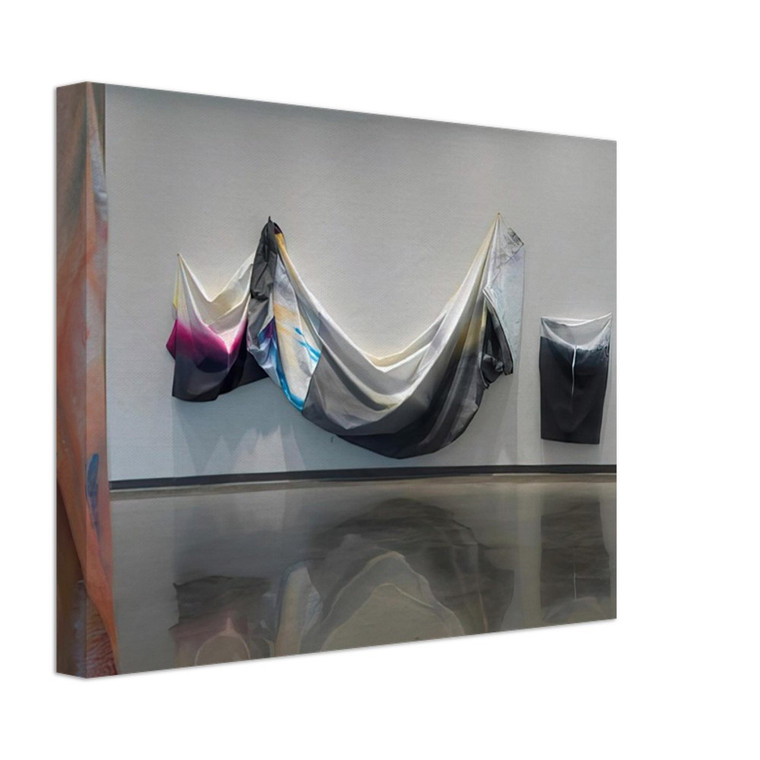 Sam Gilliam  Black Garland Canvas