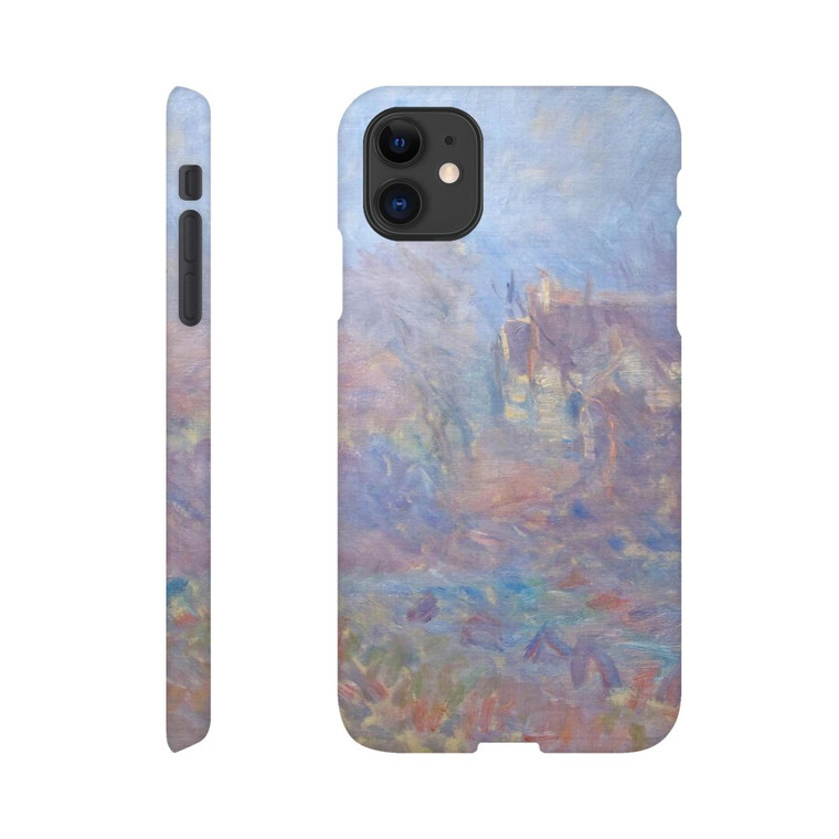 claude monet - Houses at Falaise in the Fog Slim case