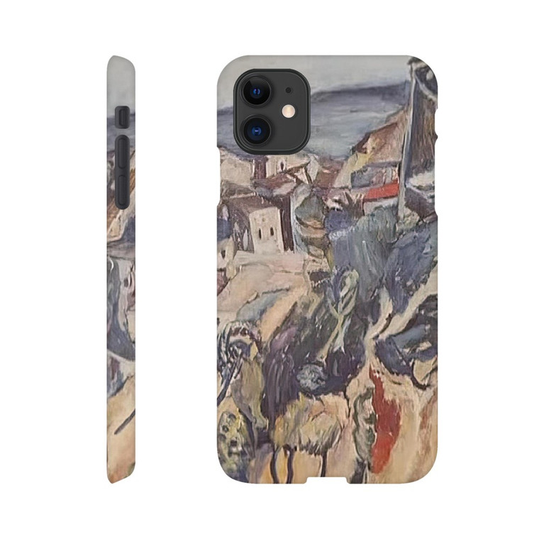 Chaim Soutine - HOUSES BY THE SEA 1918 Slim case