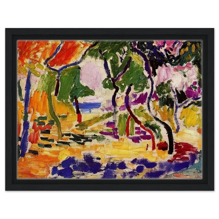 Henri Matisse  COUNTRYSIDE AT COLLIOURE 1905 Framed Canvas