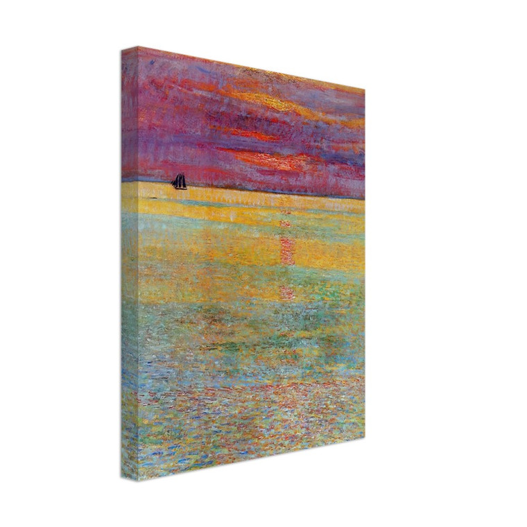 Childe Hassam  Sunset at Sea N1 Canvas