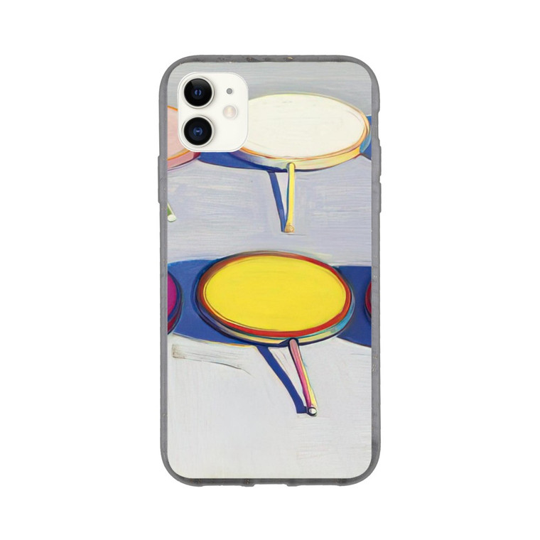 Wayne Thiebaud - Seven Suckers - 1970 Bio case