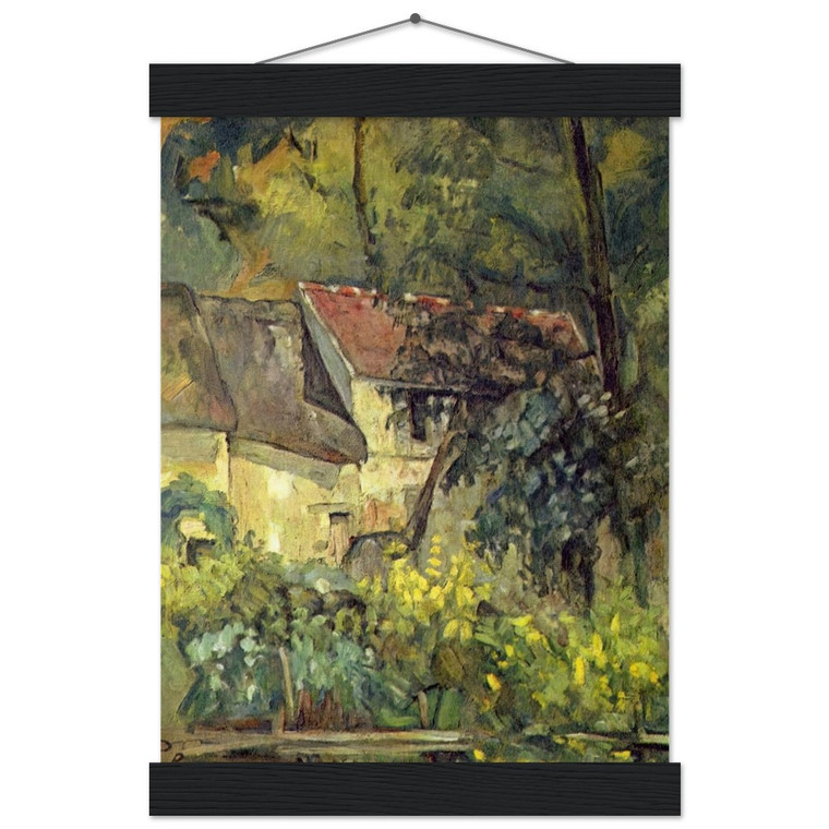 Paul Cezanne Pere Lacroix House Auvers Matte Paper Poster with Hanger