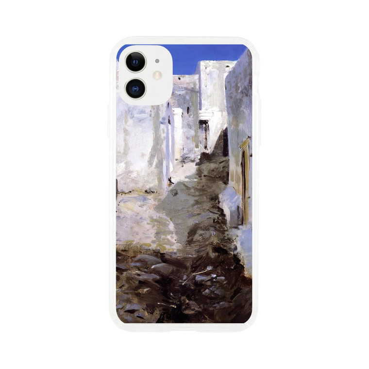 John Singer Sargent - A Street in Algiers Clear case