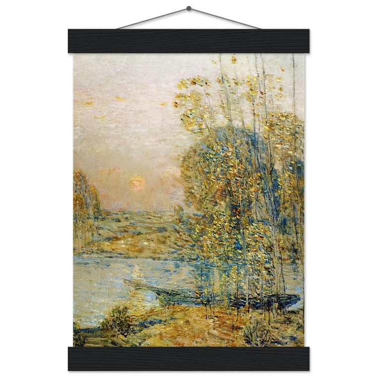Hassam Late Afternoon Museum-Quality Matte Paper Poster with Hanger
