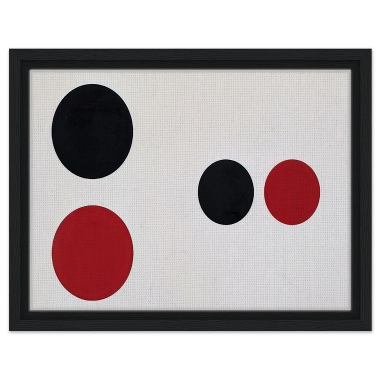 Alexander Liberman  Revolving  1959 Framed Canvas