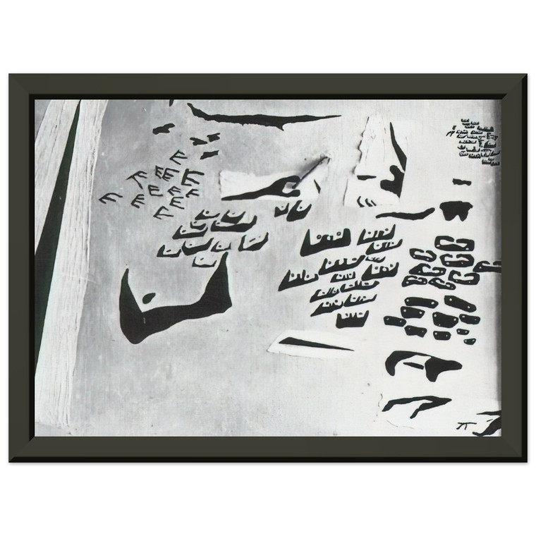 Salvador Dali  FISHERMEN IN THE SUN Premium Metal Framed Art Print / Poster