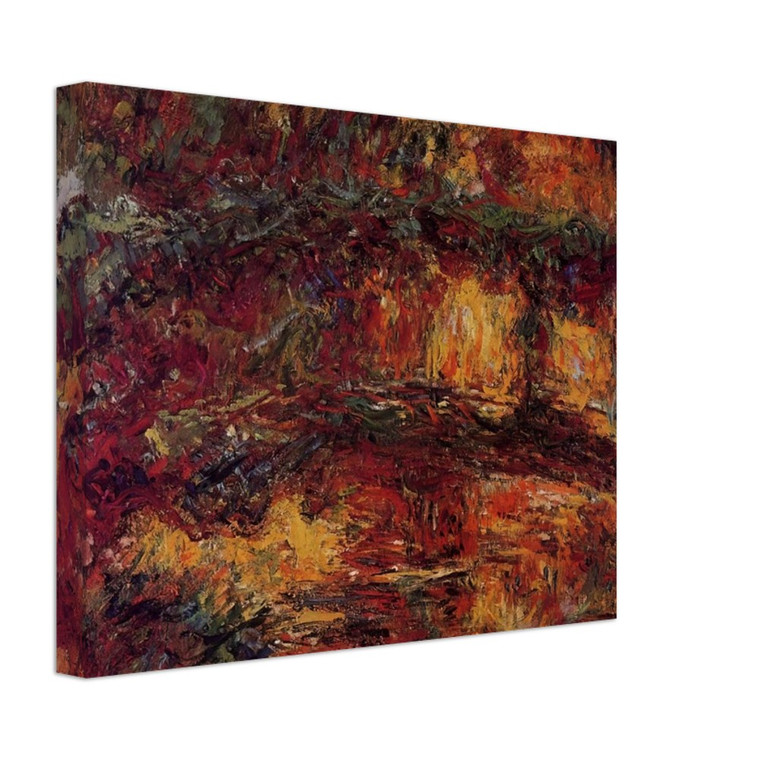 claude monet  The Japanese Bridge at Giverny Canvas