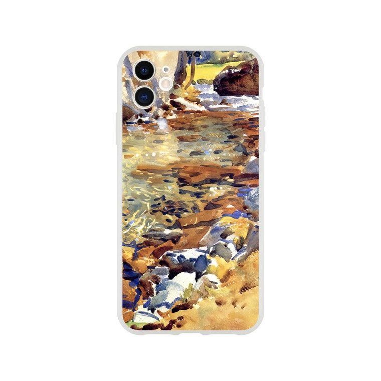 John Singer Sargent - Brook among Rocks Flexi case